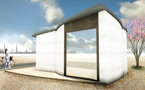 3d printet hus